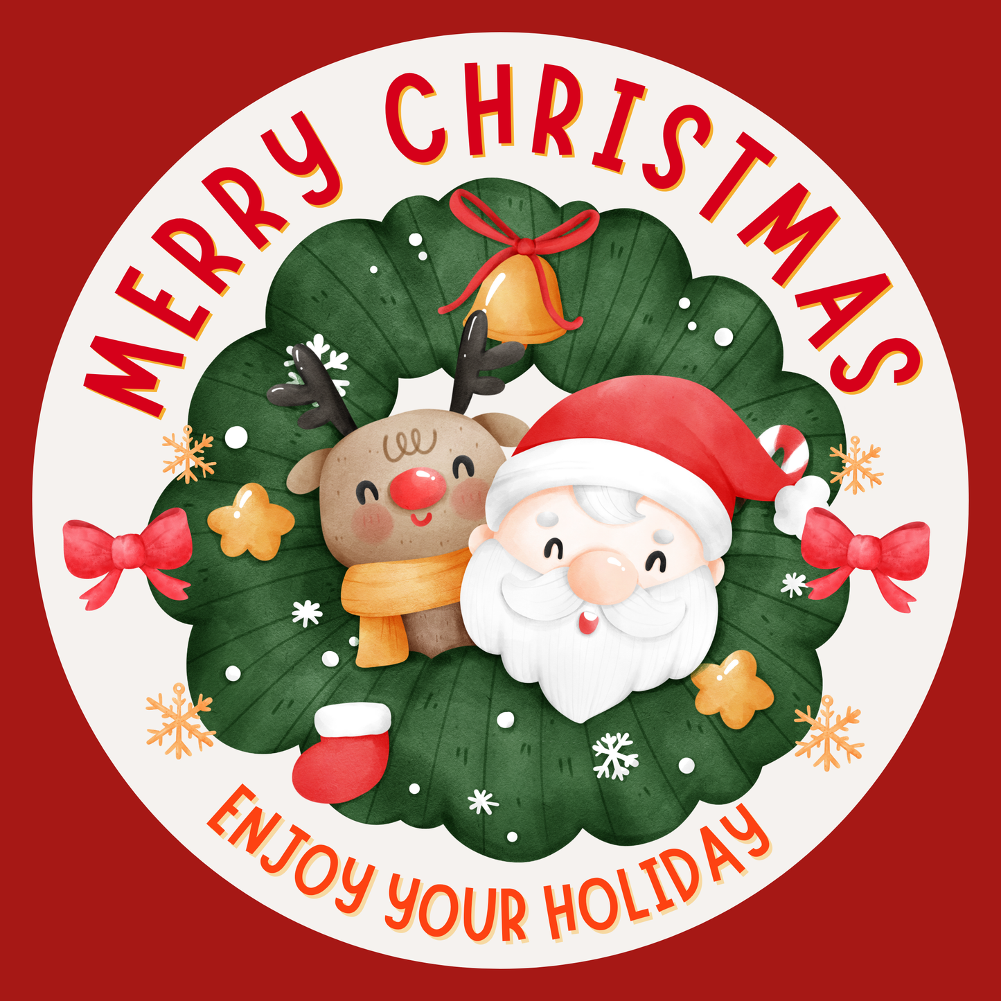 Holiday Hype Magnets