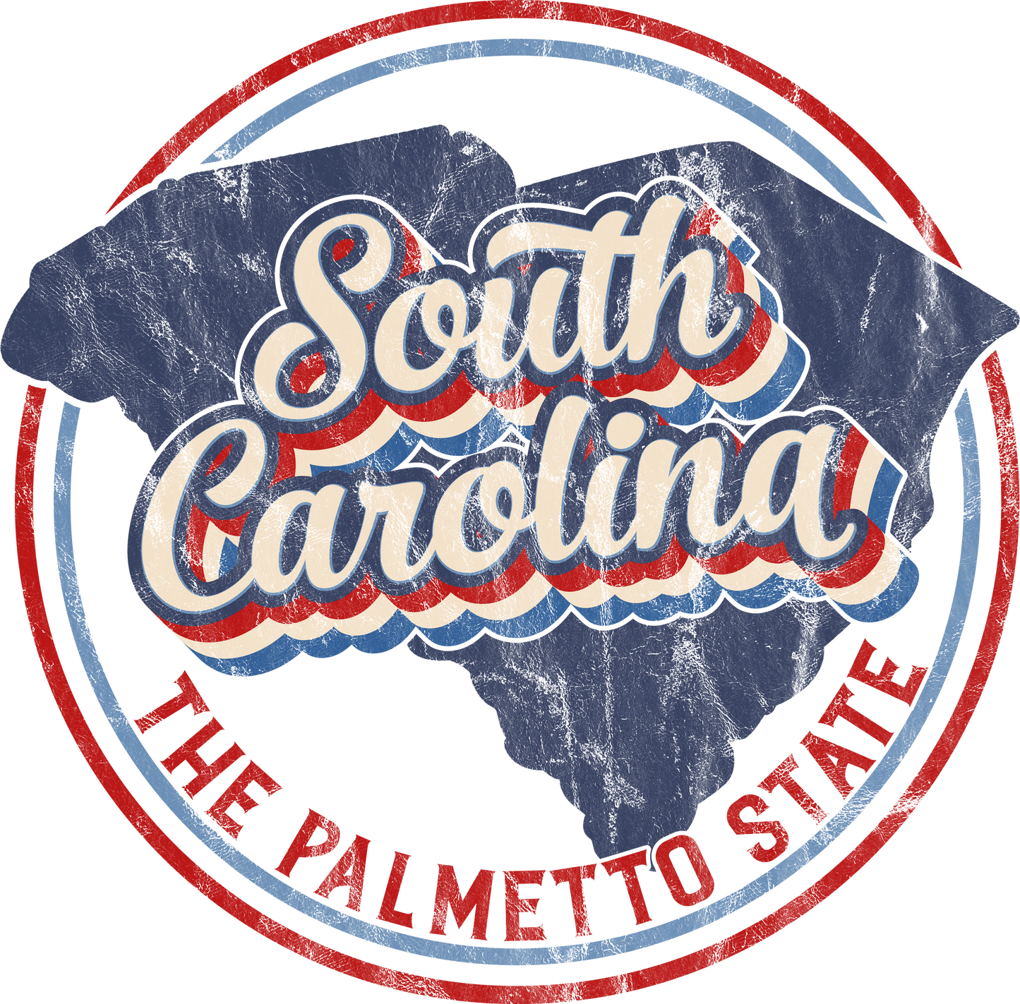 SCSM - South Carolina The Palmetto State - Set of 24