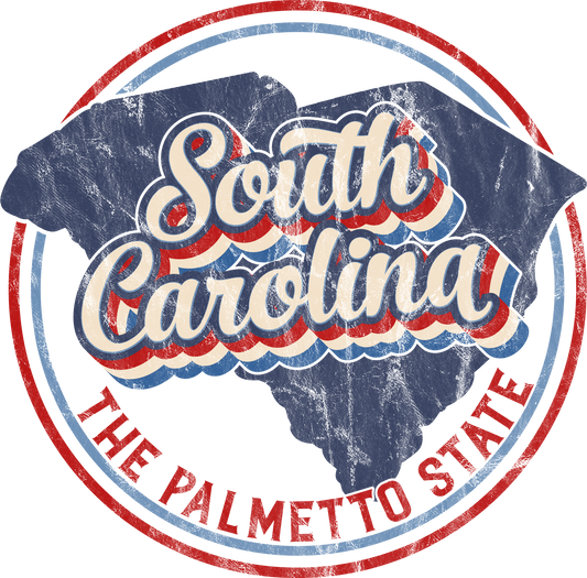 SCSM - South Carolina The Palmetto State - Set of 24